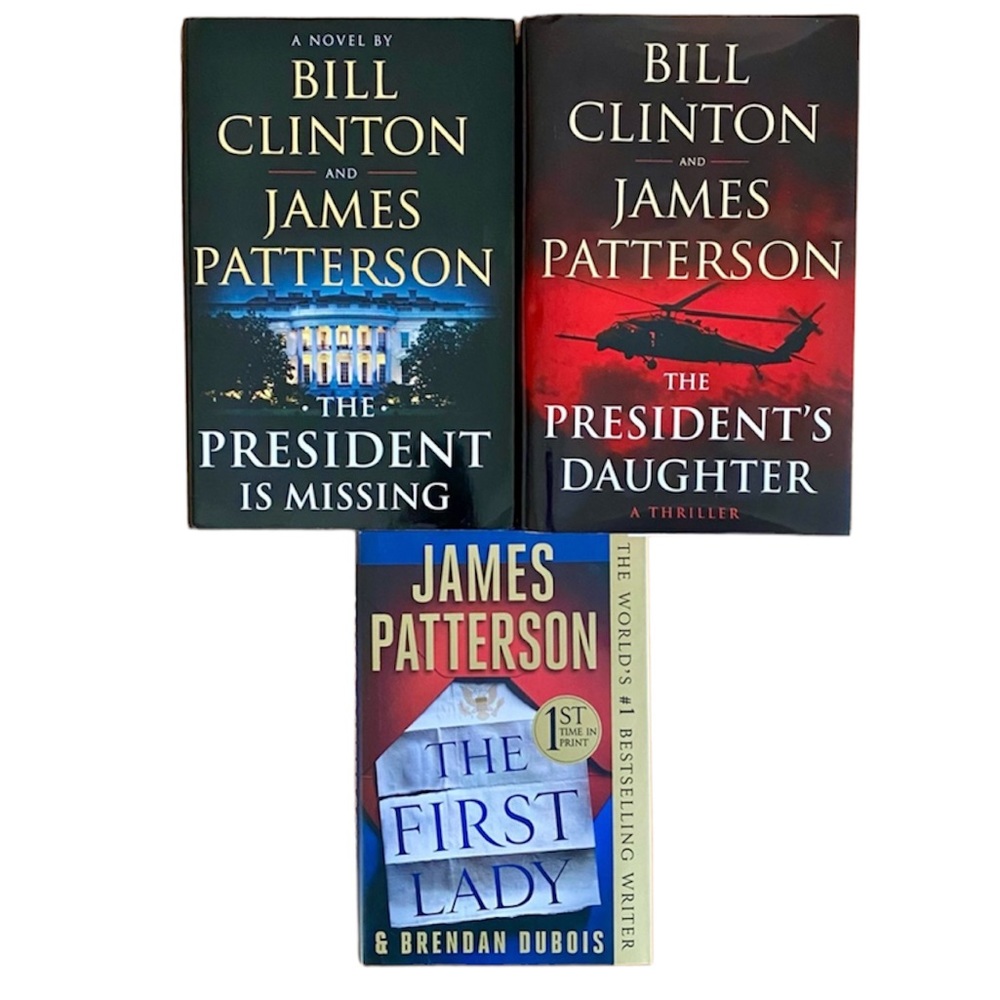 📚JAMES PATTERSON presidential book bundle